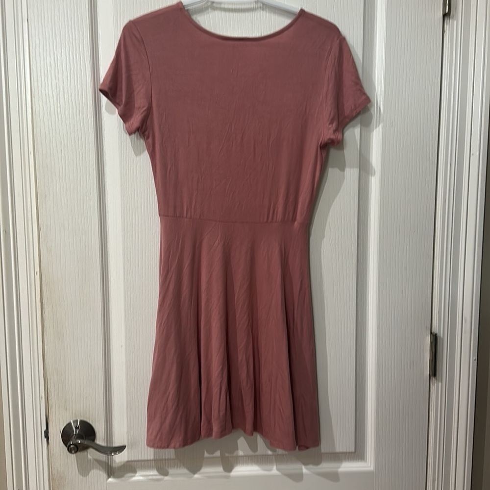 Rolla Coster sz M pink wrap swing dress NWT - Picture 3 of 3